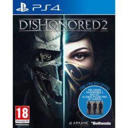Dishonored 2 PS4 Game (Imperial Assassin's DLC) + Corvo Figure